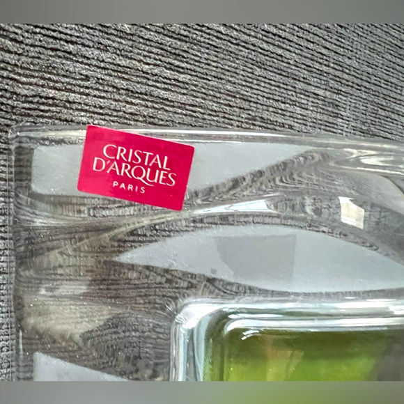 Cristal D’Arques 24% Lead Crystal - Curved picture frame picture Frame  5x7 - Picture 2 of 7